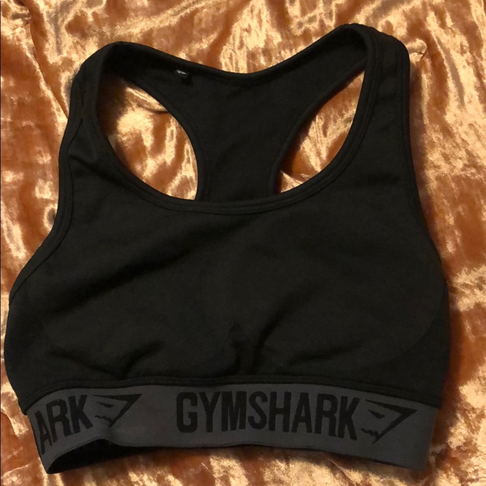 Gymshark black sports bra